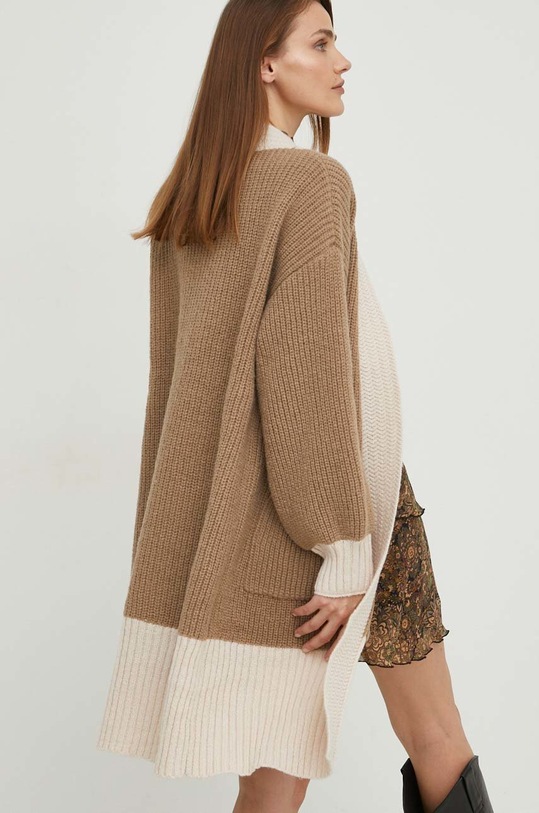 Ruházat Answear Lab kardigán L1504.WK bézs