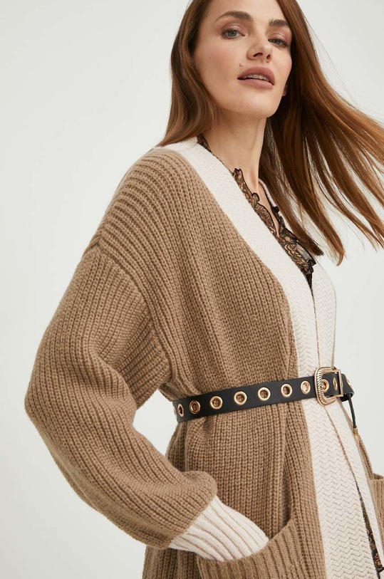 Answear Lab kardigán L1504.WK bézs