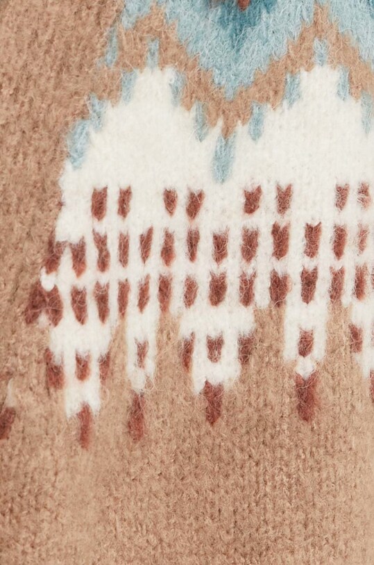 Answear Lab kardigan YH0142.1WK brązowy