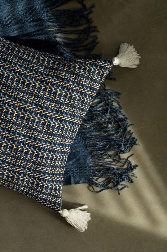 Dekoračný vankúš Answear.LAB tmavomodrá podu2.DB