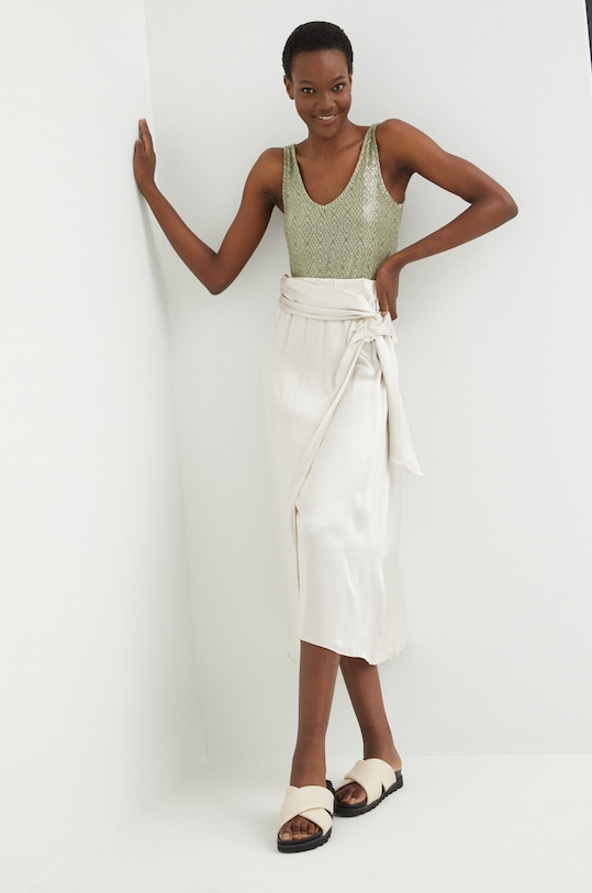 Answear Lab top regular zielony D3380.2.JS