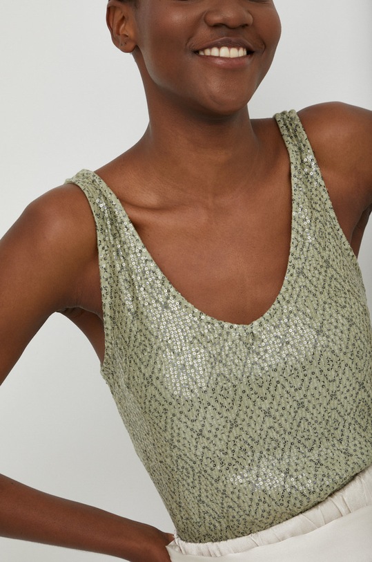 Answear Lab top zielony D3380.2.JS