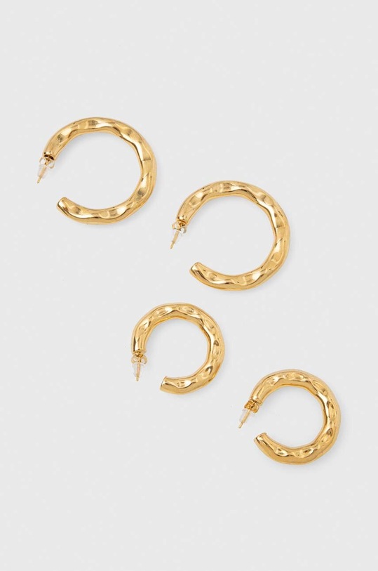 Naušnice Answear.LAB 2-pack 2-pack zlatna 2280007.2280008.fh