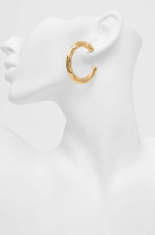 Naušnice Answear.LAB 2-pack zlatna 2280007.2280008.fh