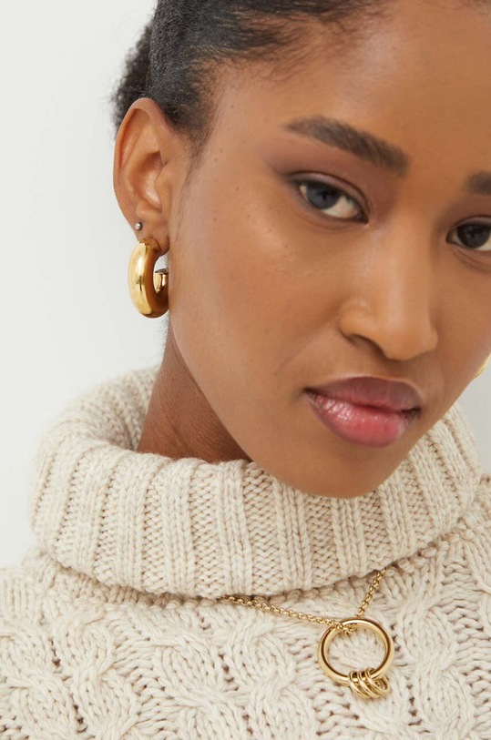 Σκουλαρίκια Answear.LAB χρυσαφί 2205004008.HWK