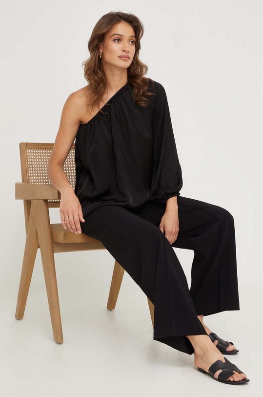 Блузка Answear.LAB 93333.HWK чёрный WZ23