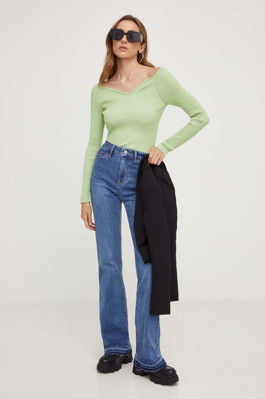 Answear.LAB pulóver tt3401z.1TKK zöld WZ23