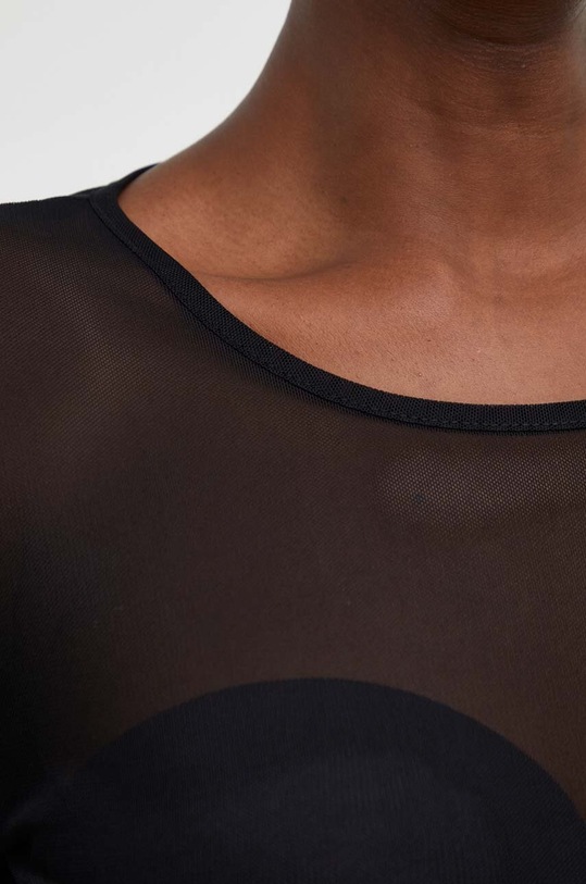 Answear Lab bluzka X kolekcja limitowana NO SHAME czarny 29600.1.FKK