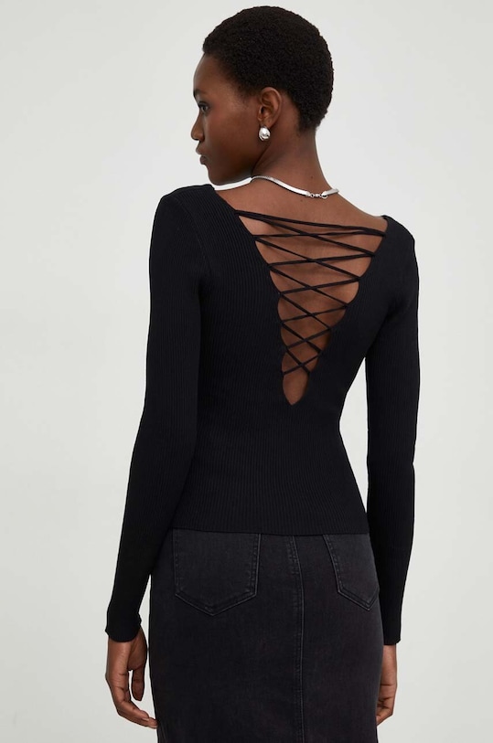 Longsleeve Answear.LAB X limited collection NO SHAME μαύρο Z1321.HWK