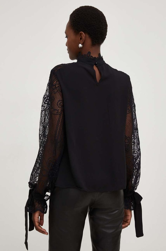 Ρούχα Μπλουζάκι Answear.LAB X limited collection NO SHAME A68189.HWK μαύρο
