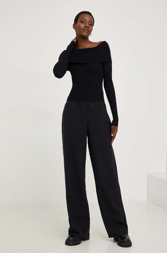 Πουλόβερ Answear.LAB zs9068.IKK μαύρο WZ23