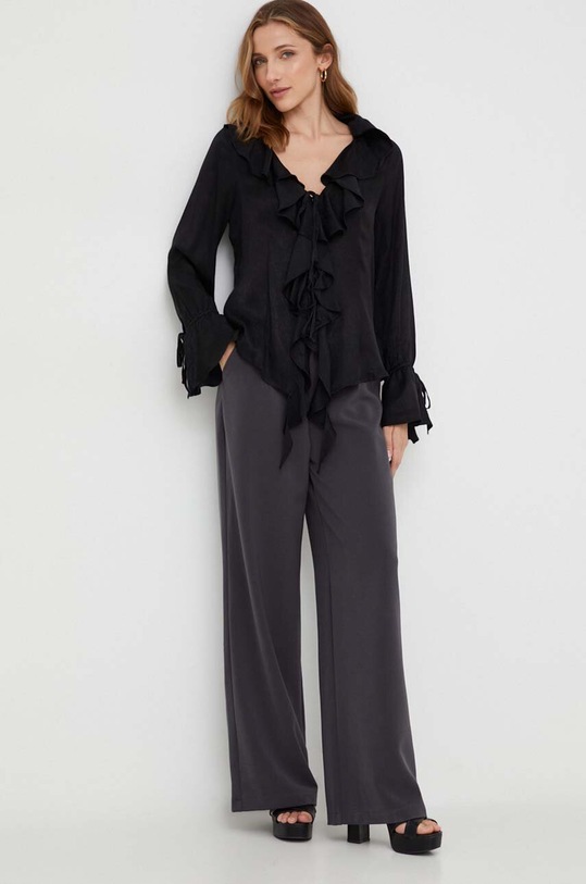 Bluza Answear.LAB pk2382.IWK crna WZ23