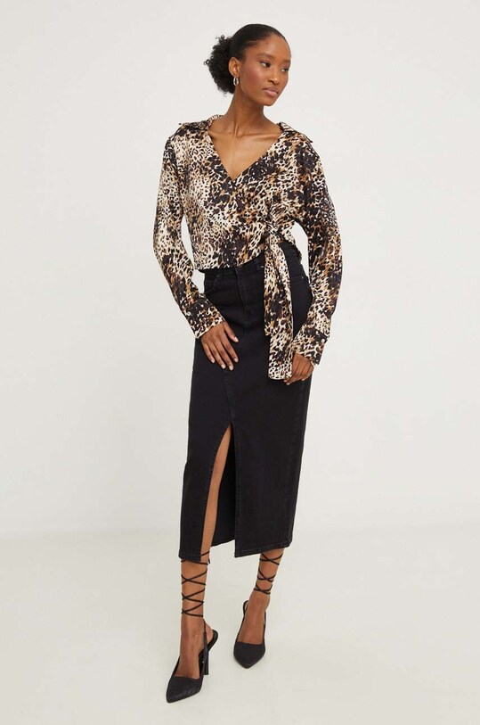 Answear Lab bluza 24k23286.TWK bej WZ23