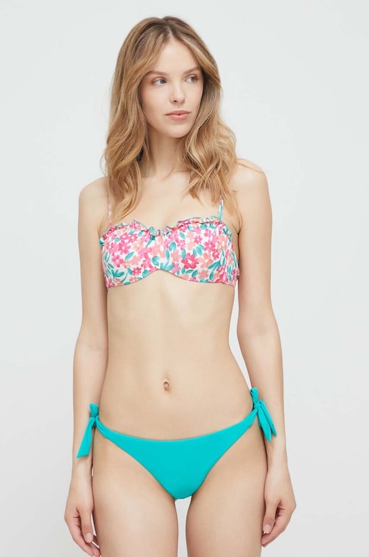 Oblačila Zgornji del kopalk Answear.LAB L1480.gora.turk.WK turkizna