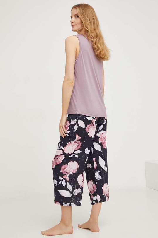 Answear Lab piżama paj6.d granatowy WZ23