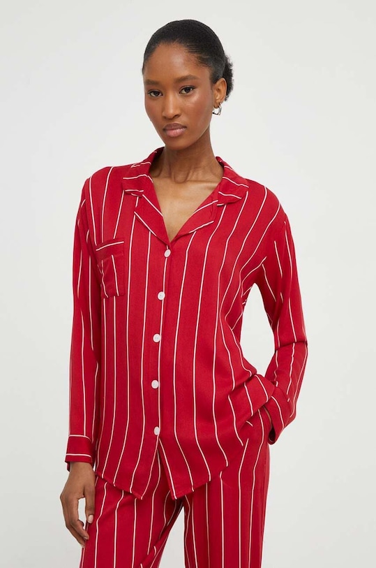 Pyžamo Answear Lab 60416.60413.TWK červená WZ23