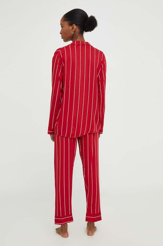 Pyžamo Answear Lab červená 60416.60413.TWK