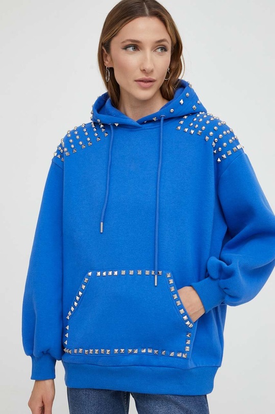 Answear Lab bluza niebieski JFS12586.HWK