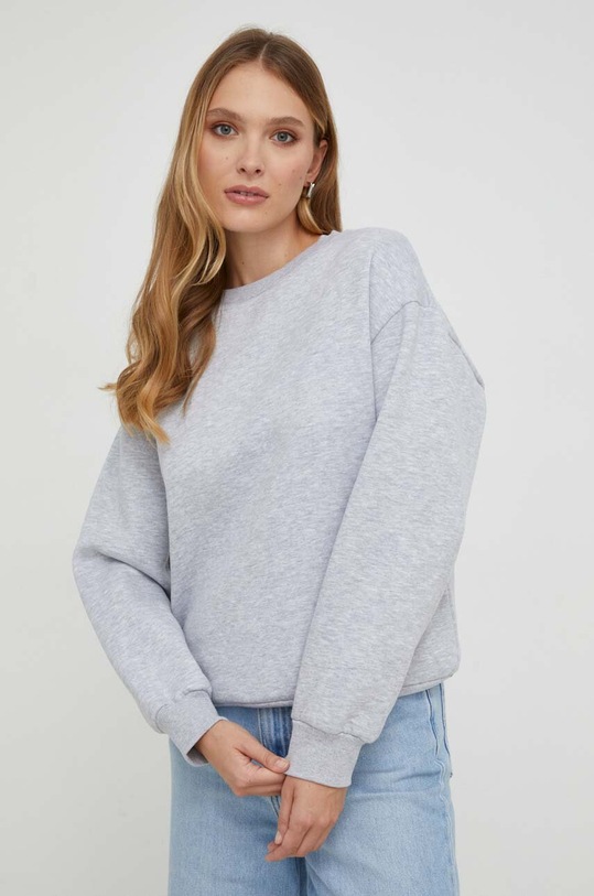 Answear Lab bluza bawełniana bawełna szary 31513.fh