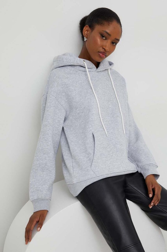 Answear Lab bluza bawełniana bawełna szary 31512.fh