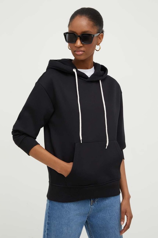 Answear Lab bluza bawełniana 31512.fh czarny WZ23