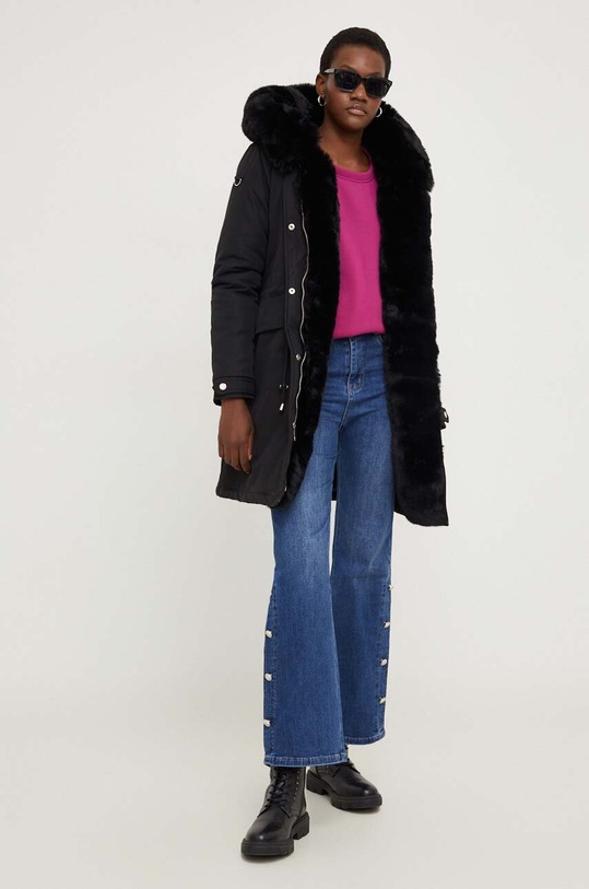 Answear Lab bluza bawełniana 93880.fh różowy WZ23