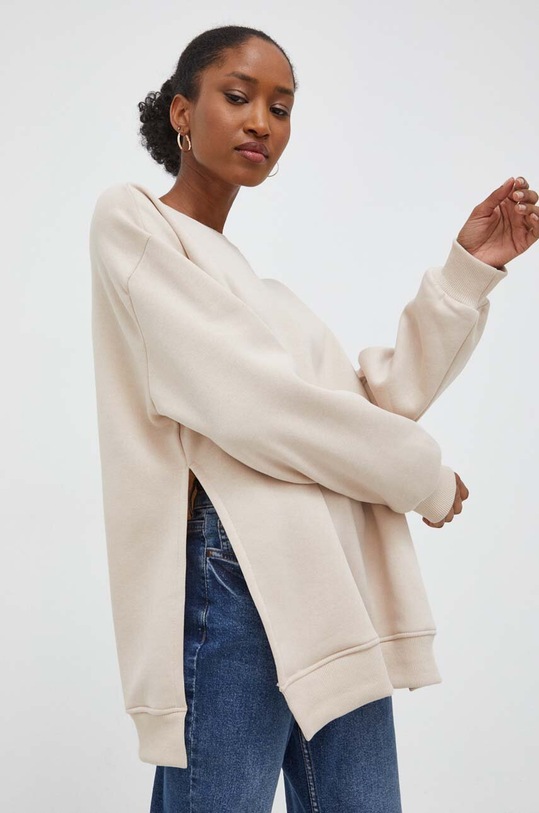 Answear Lab bluza pozostałe beżowy 1000.TWK