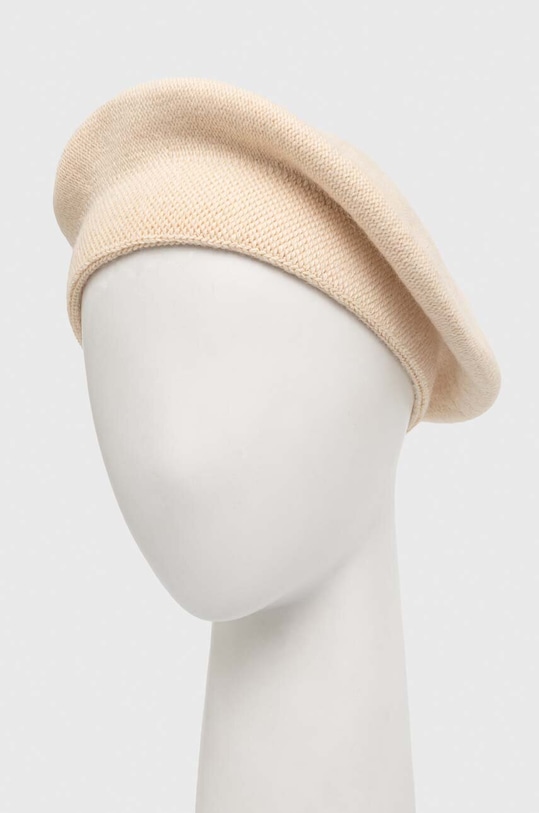 Vlněný baret Answear.LAB hb6504.FKK béžová WZ23