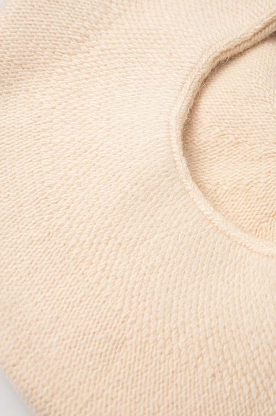 Vlněný baret Answear.LAB béžová hb6504.FKK