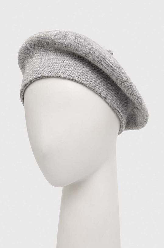 Vlnená baretka Answear Lab hb6504.FKK sivá WZ23