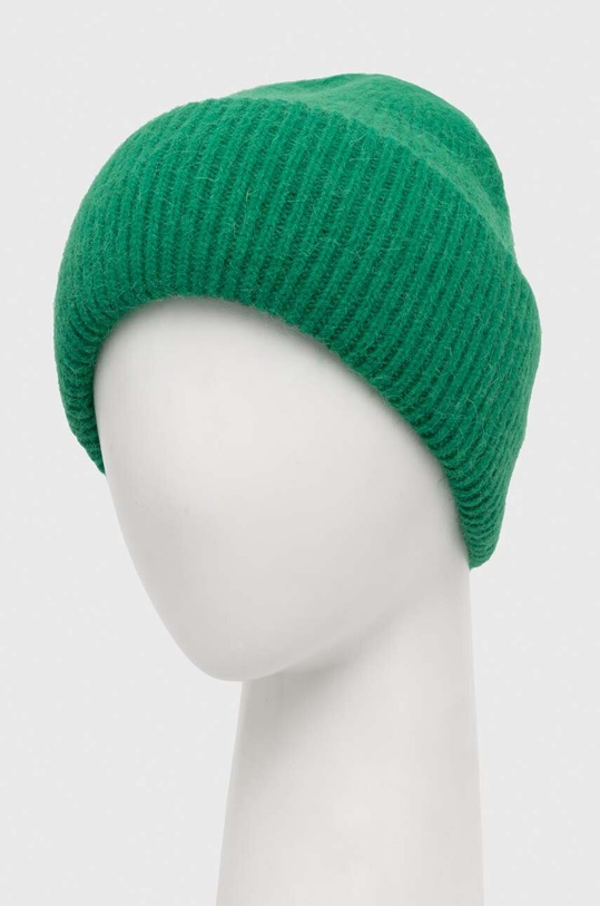Answear Lab czapka wełniana hb7400.fh zielony WZ23