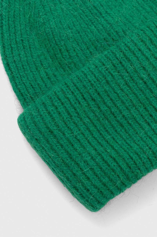 Akcesoria Answear Lab czapka wełniana hb7400.fh zielony