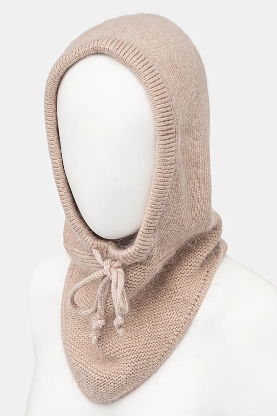 Вълнена балаклава Answear Lab hb7125.fh бежов WW24