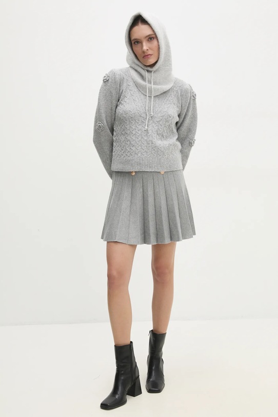 Answear Lab cagula din lana REBEL hb7125.fh gri