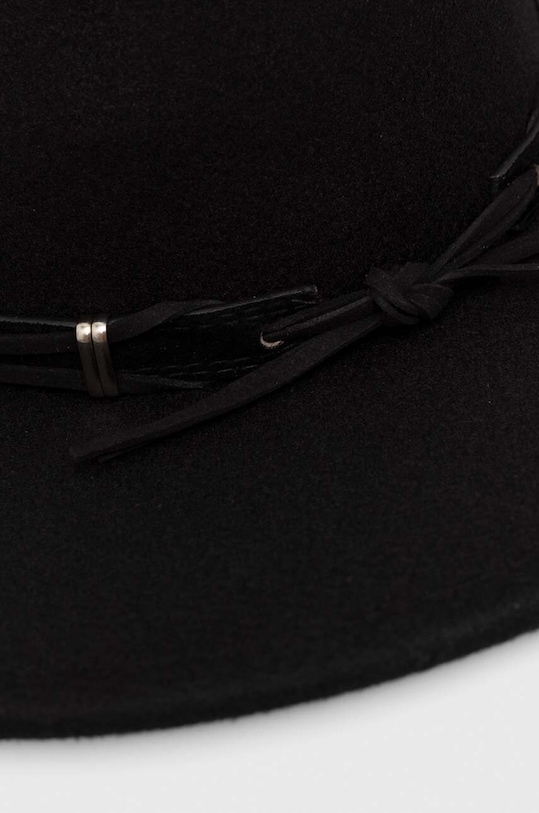 Answear Lab kapelusz czarny rzemkap.HWK