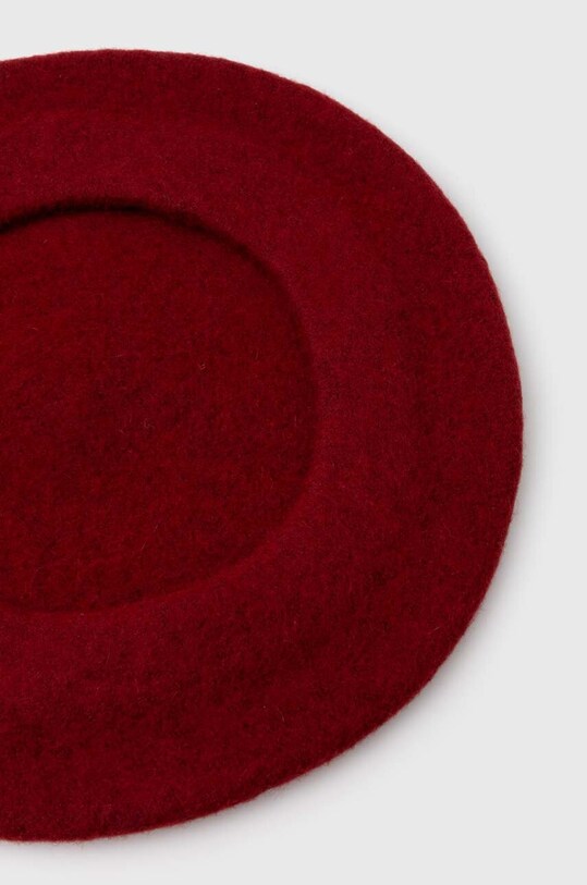 Doplnky Vlnená baretka Answear Lab B962.TWK burgundské