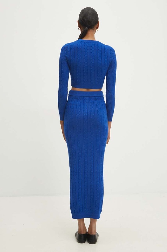 Answear.LAB komplet - sweter i spódnica 7575.FWK niebieski WZ24