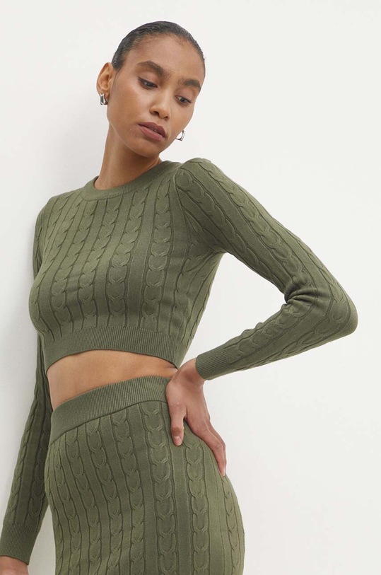 Ρούχα Σετ - πουλόβερ και φούστα Answear.LAB 7575.FWK πράσινο