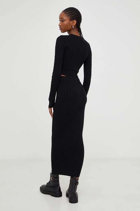 Odzież Answear.LAB komplet - sweter i spódnica 7575.FWK czarny