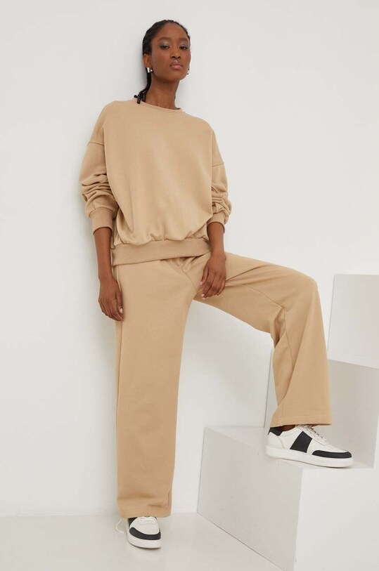 Answear Lab dres dzianina beżowy 4792.IWK