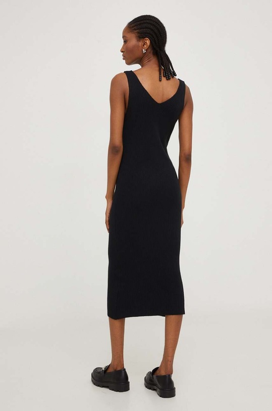 Answear Lab sukienka i sweter czarny P9523.HWK