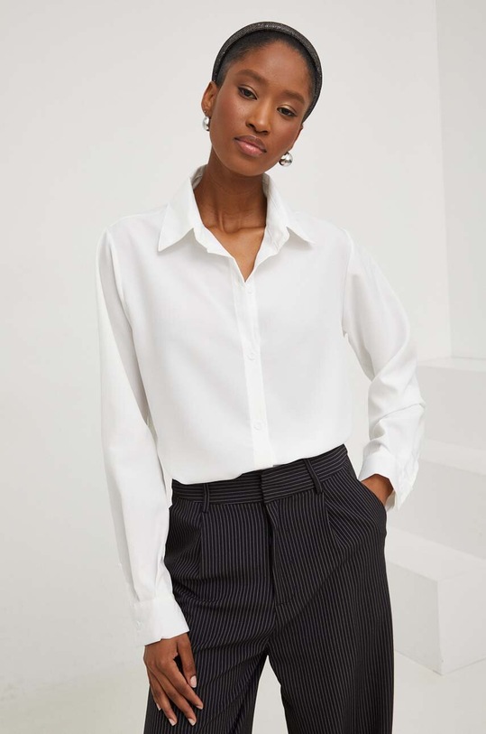 Πουκάμισο και γιλέκο Answear.LAB 13724.hd γκρί WZ23