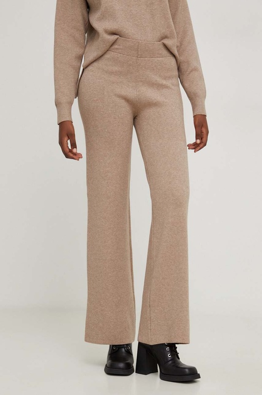 Komplet pulover i hlače Answear.LAB ymss259.FKK bež