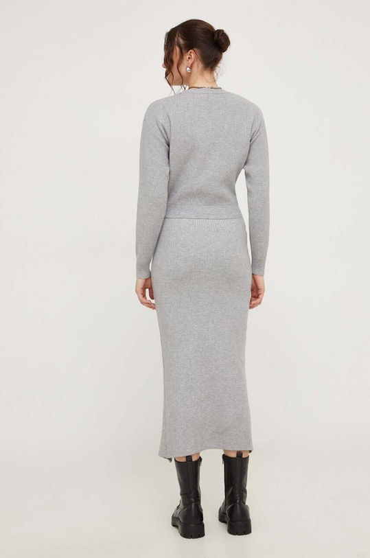 Answear.LAB komplet sweter i spódnica 224396.tjs szary WZ23