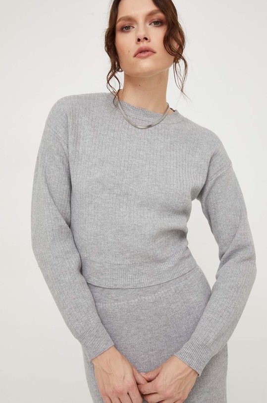 Odzież Answear.LAB komplet sweter i spódnica 224396.tjs szary