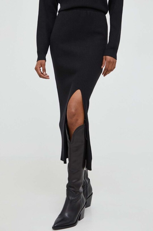 Answear Lab komplet sweter i spódnica 224396.tjs czarny