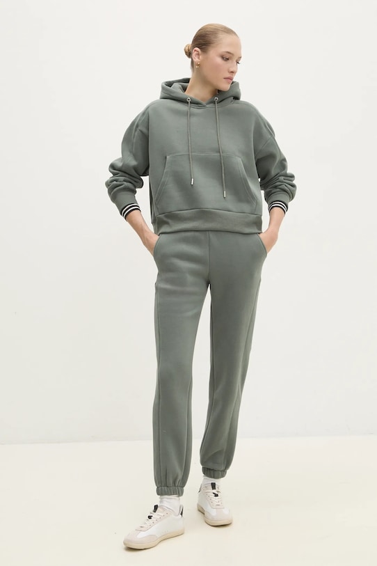 Answear Lab dres dzianina zielony MM6985.hms