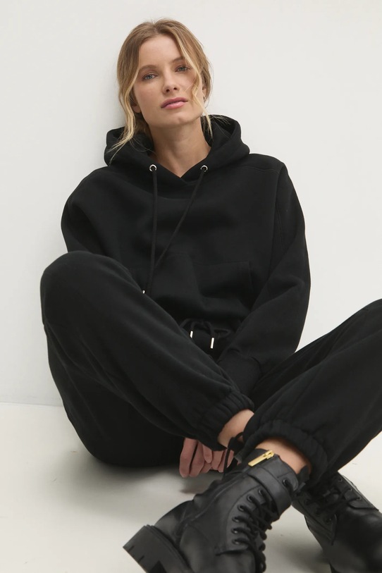 Спортивний костюм Answear Lab трикотаж чорний MM6985.hms