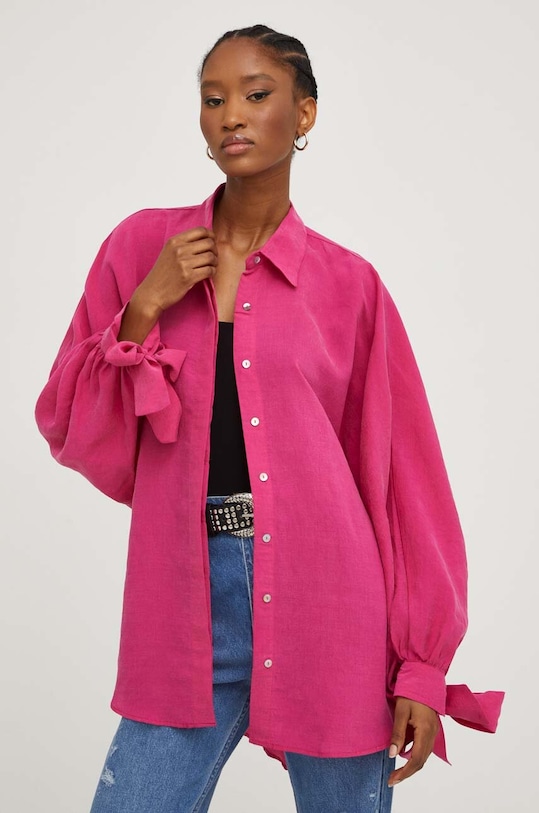 Answear Lab koszula różowy 33125.WK