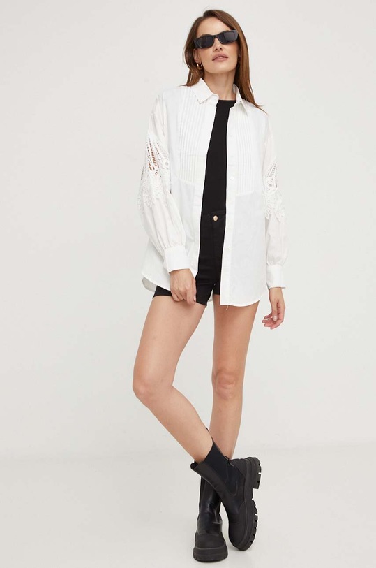 Answear Lab koszula bawełniana bawełna biały la2948.ITKK